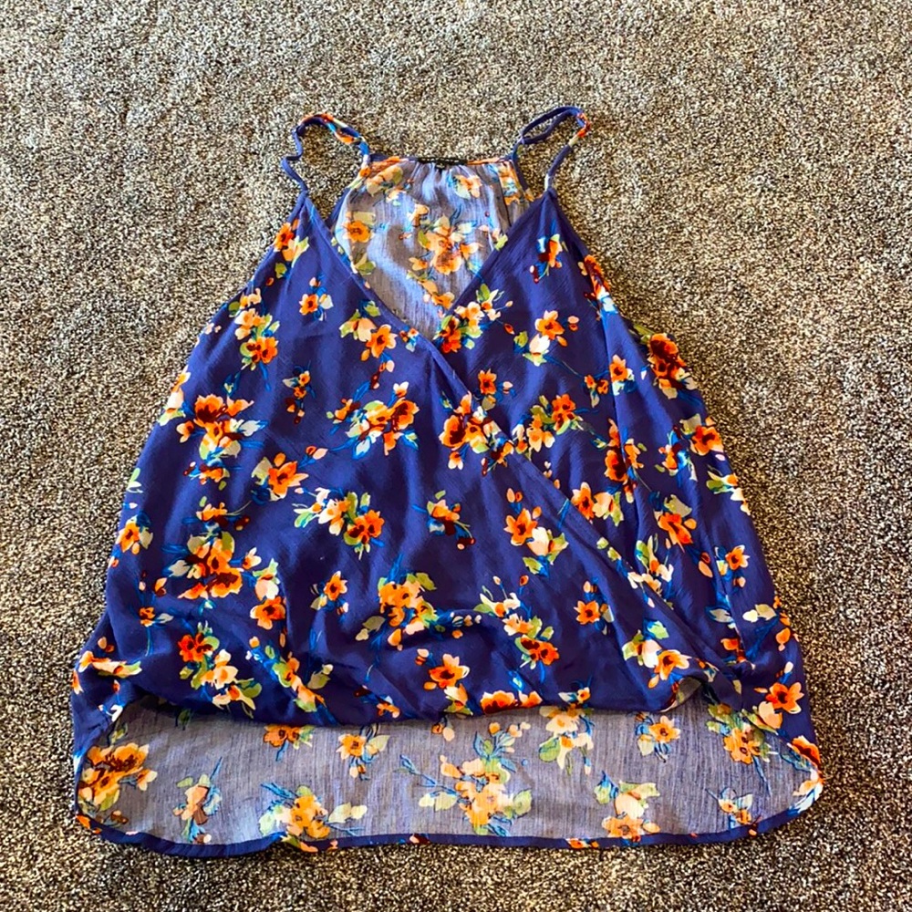 Floral tank top